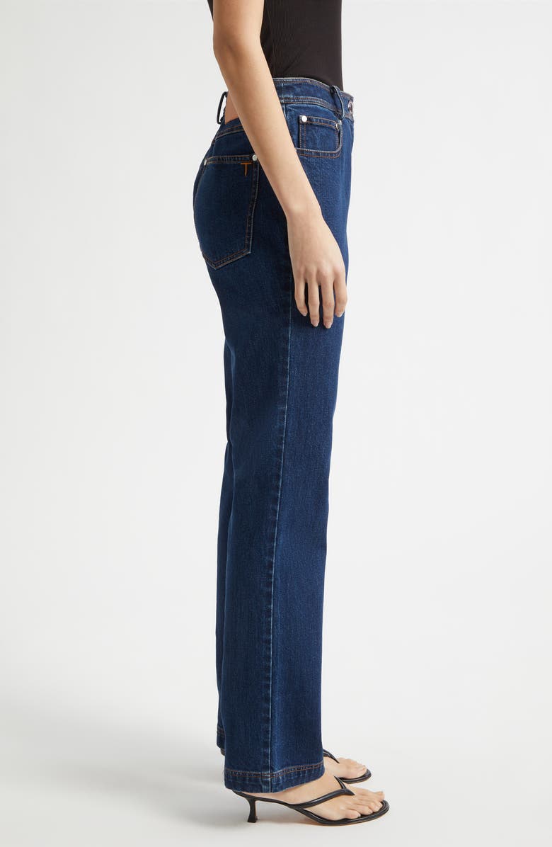 Toccin Cynthia High Waist Cigarette Jeans, Alternate, color, 