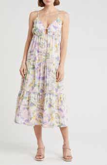Tart Royan Empire Waist Organic Cotton Midi Dress