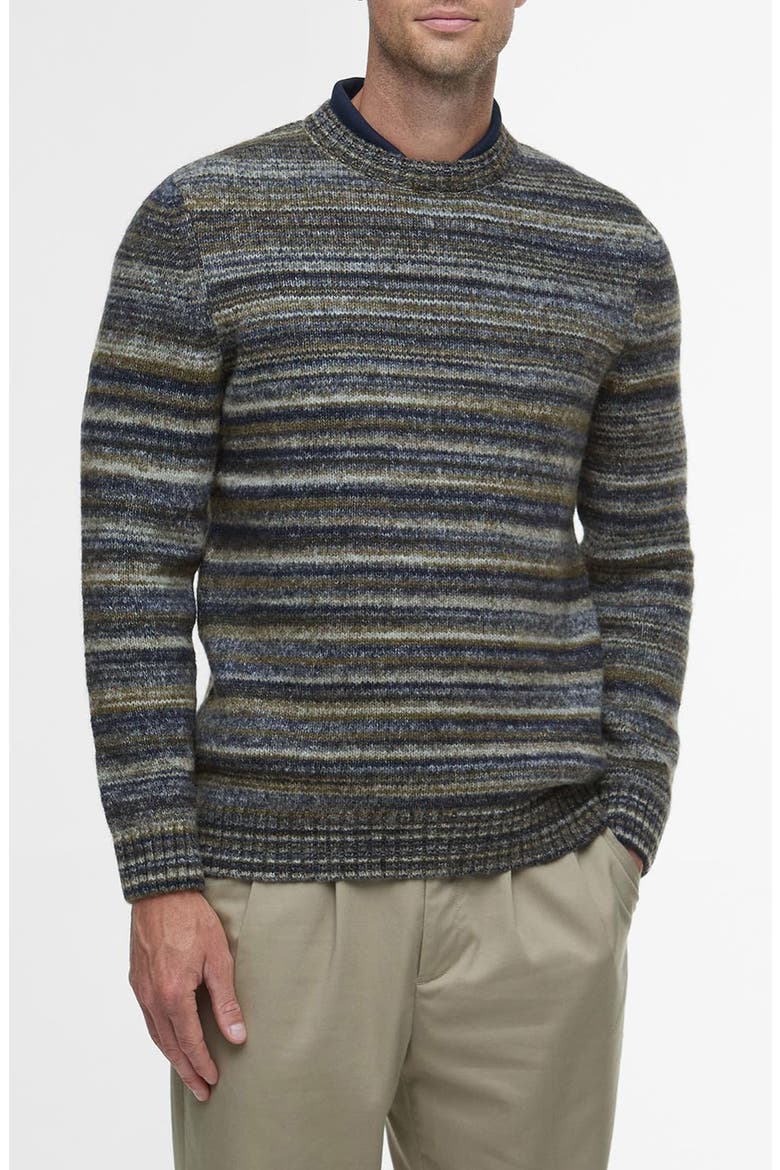 Pateley Crewneck Sweater, Main, color, INKY MARL