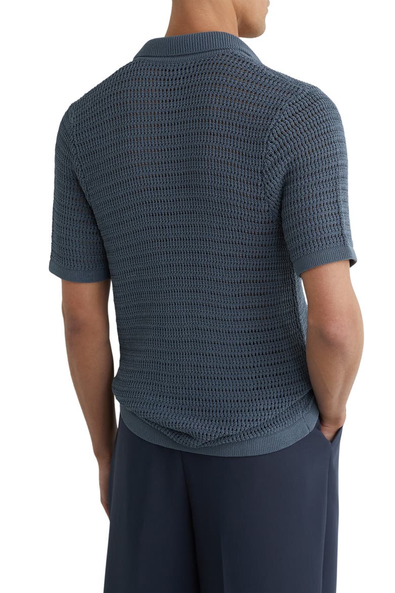 Buzzard Short sleeve Cardigan, Alternate, color, AIRFORCE BLUE