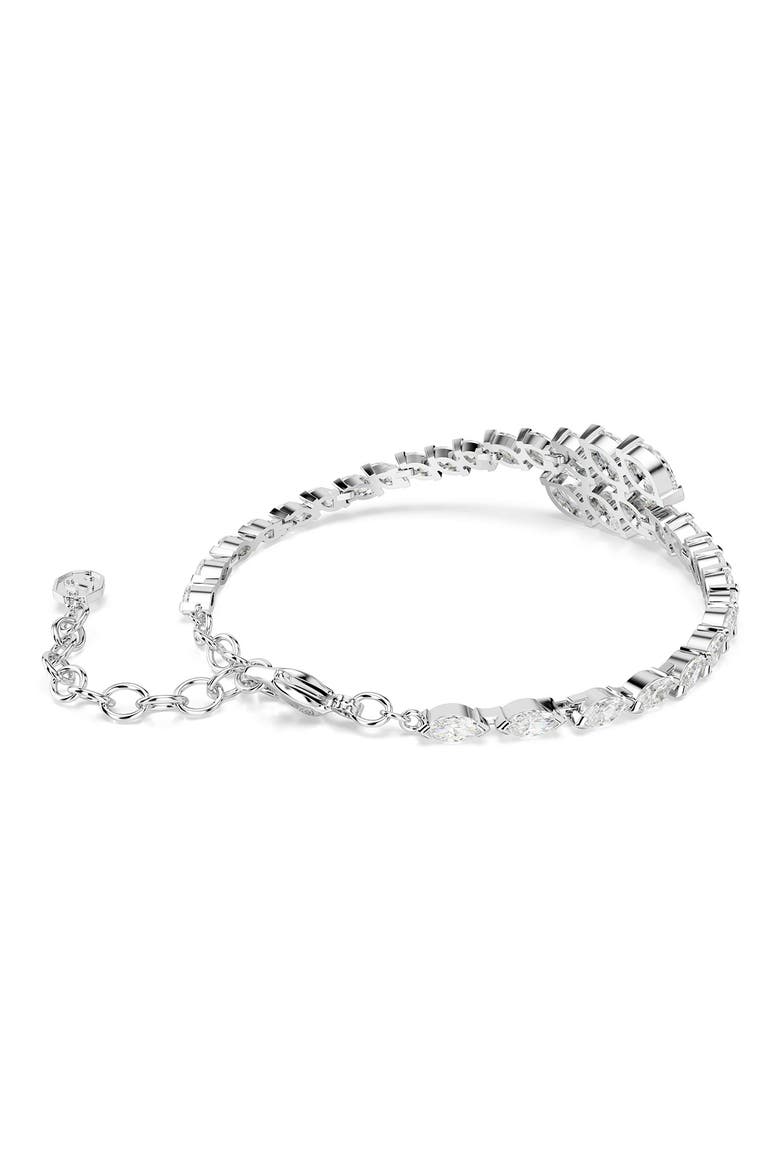 Mesmera Marquise Bracelet, Alternate, color, WHITE CRYSTAL RHODIUM