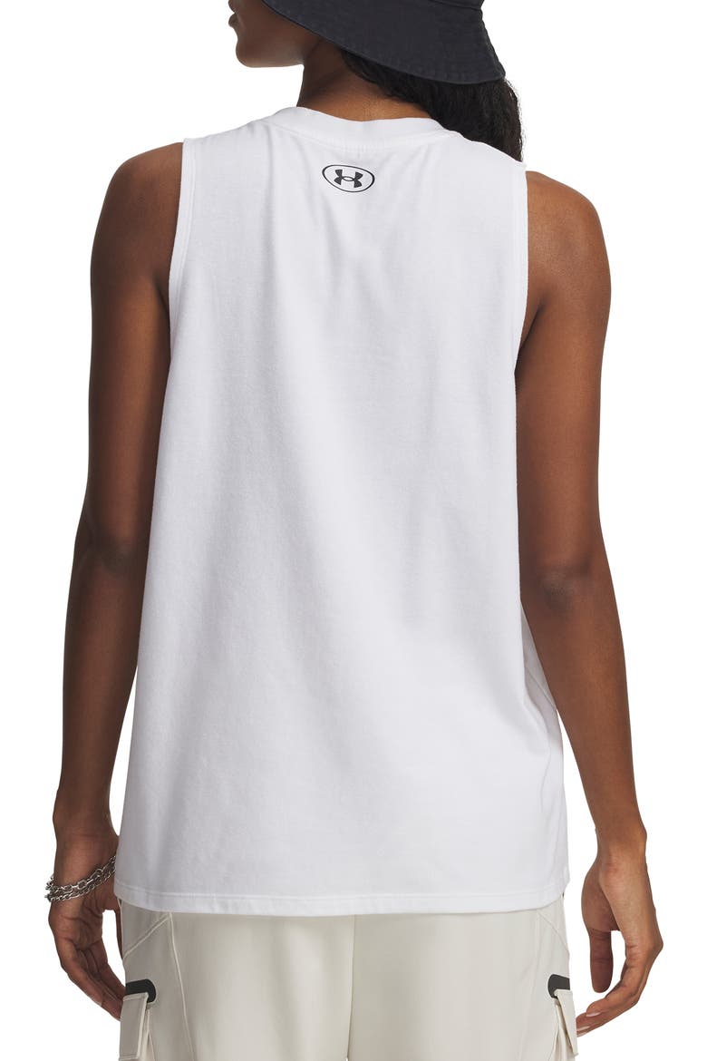 Varsity U Tank, Alternate, color, WHITE / / BLACK