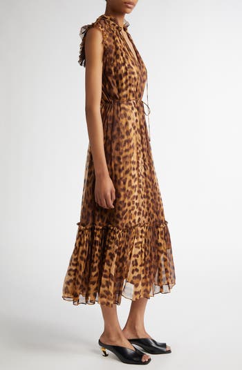 【Zimmermann】Leopard-print maxi dress zimmermann_amelie_draw_long_dr