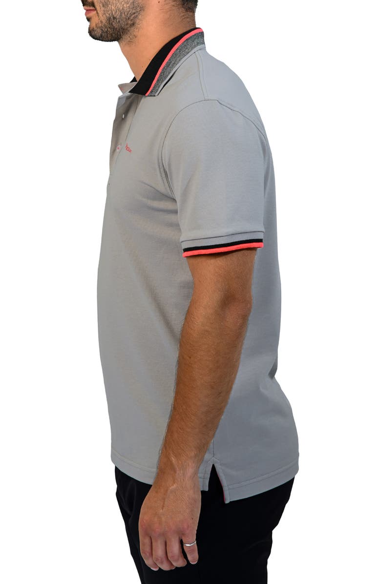 Maceoo Tippatch46 Piqué Polo, Alternate, color, Grey