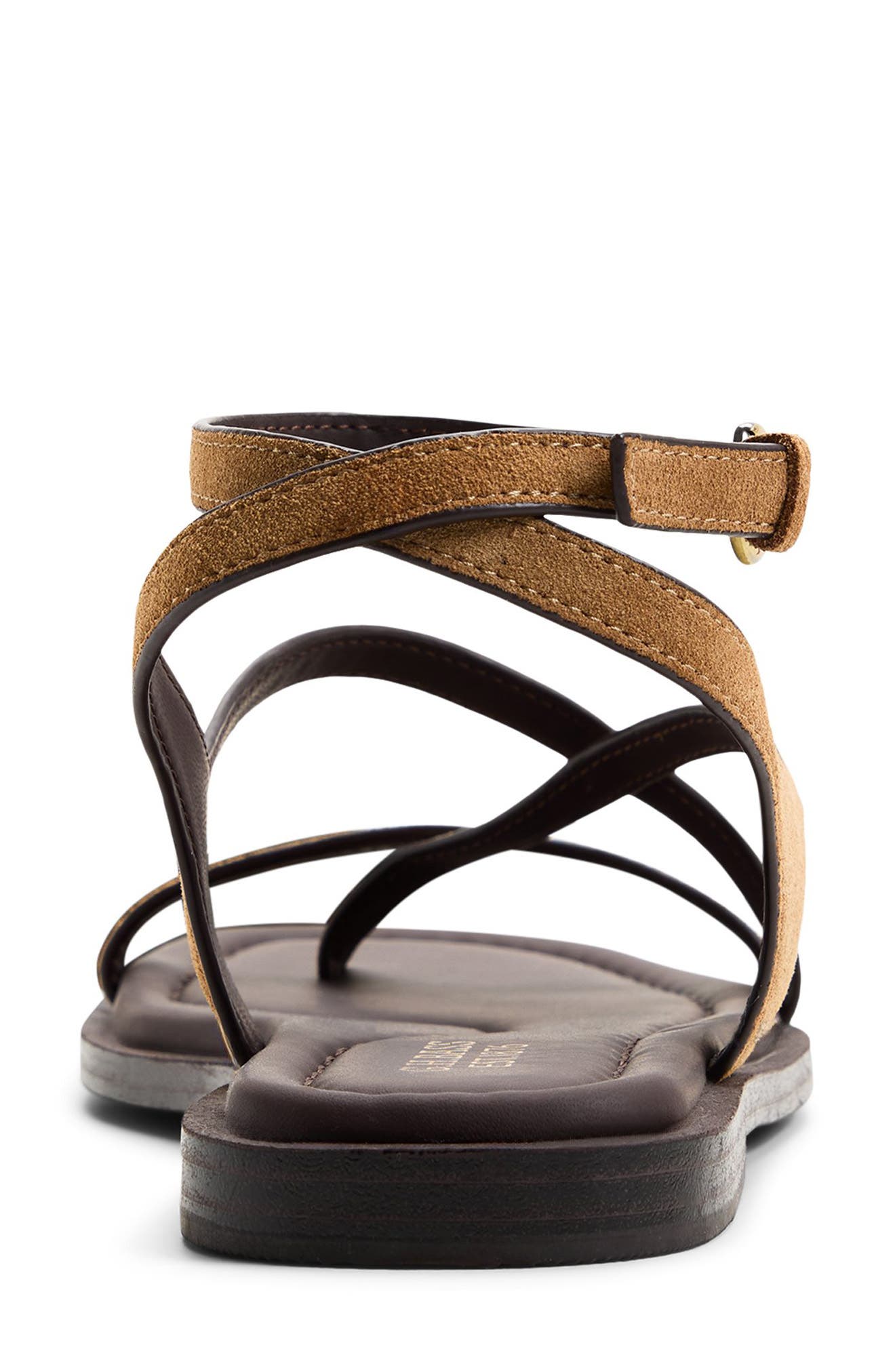 Palmer Ankle Strap Sandal, Alternate, color, LIGHT BROWN