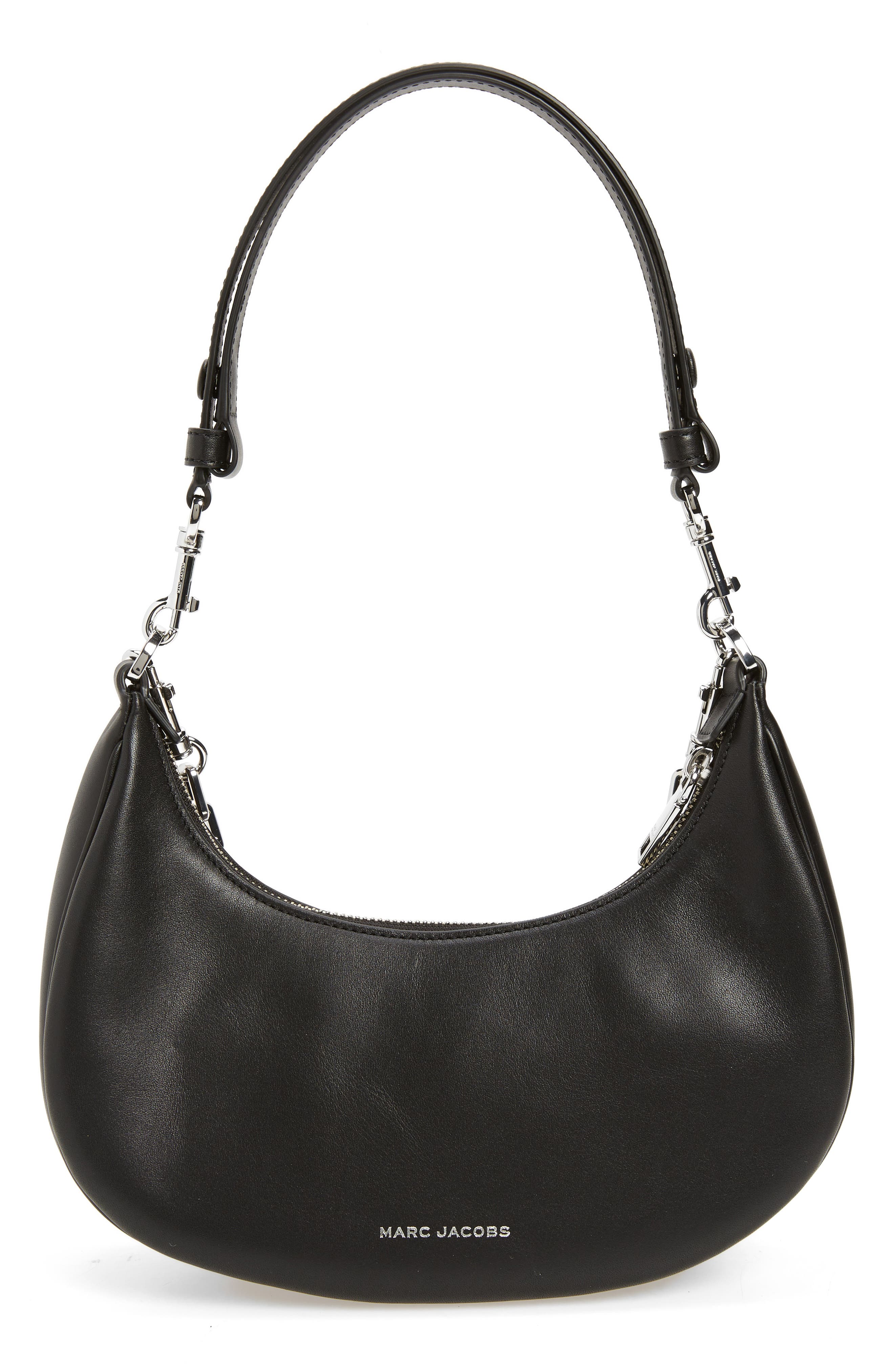 Marc Jacobs The J Marc Curve Leather Shoulder Bag, Alternate, color, 