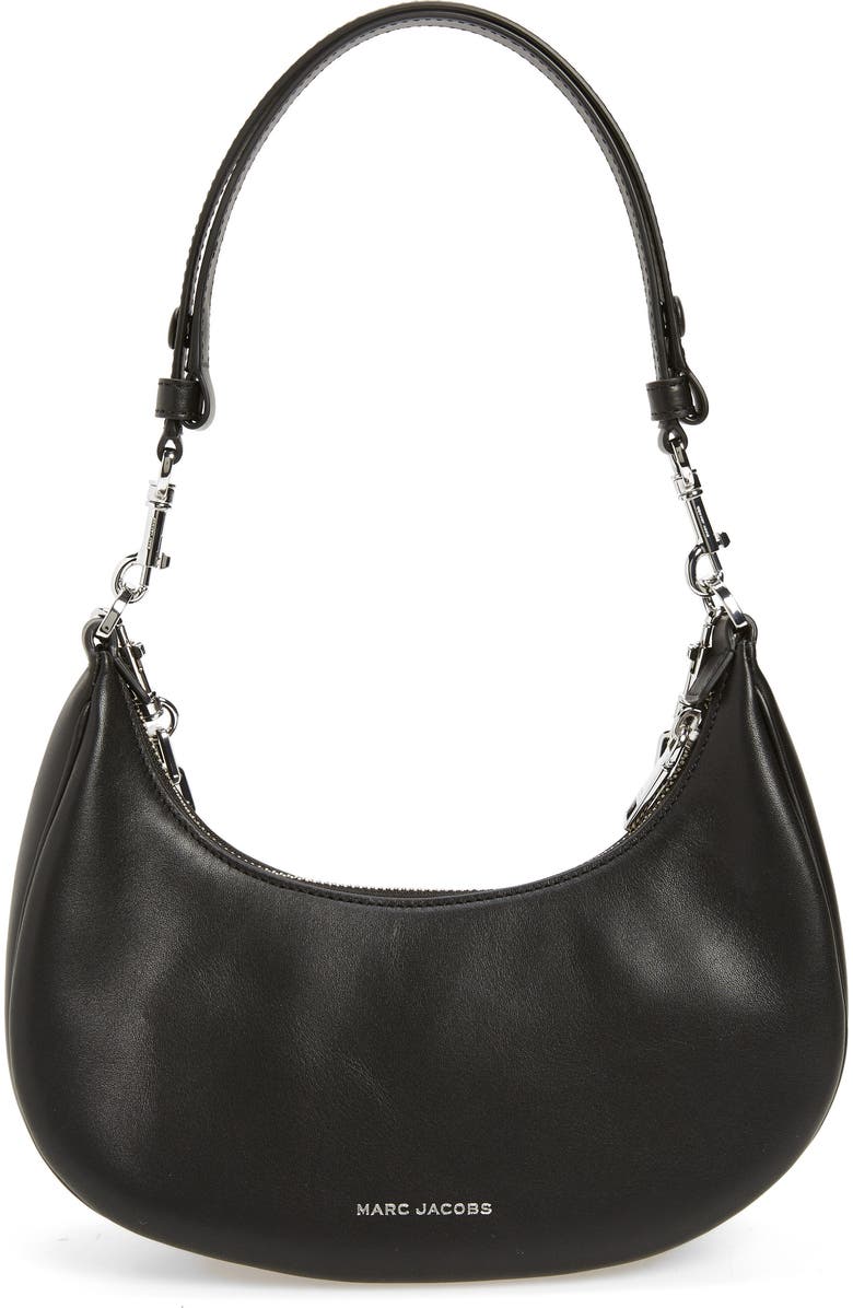 Marc Jacobs The J Marc Curve Leather Shoulder Bag, Alternate, color,