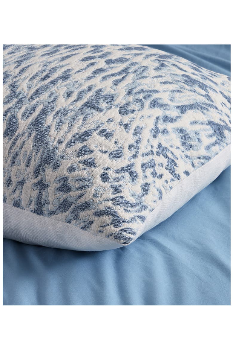 Animal Gauze Accent Pillow, Alternate, color, BLUE