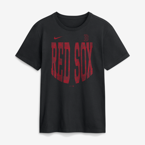 Men's Nike Black Boston Red Sox Camo Velocity Victor T-Shirt