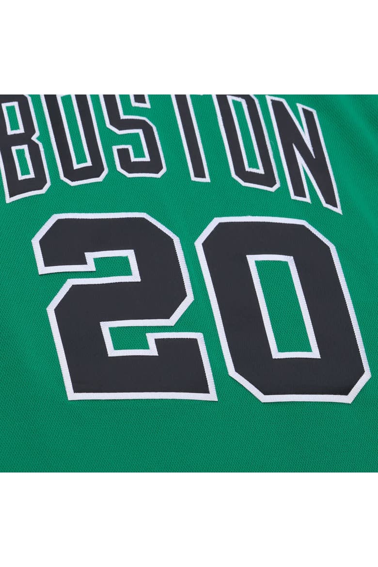 Men's Mitchell & Ness Ray Allen Kelly Green Boston Celtics 2007-08 Hardwood Classics Authentic Jersey, Alternate, color, Kelly Green