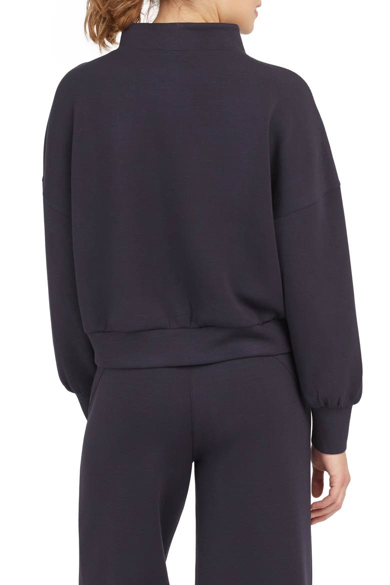AirLuxe At the Hip Pullover, Alternate, color, CLASSIC NAVY