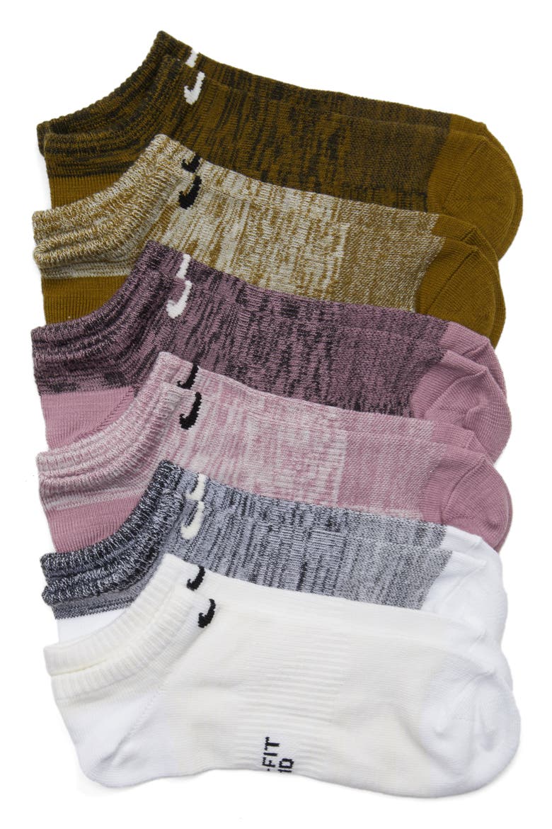 6-Pack Everyday Lightweight No-Show Training Socks, Main, color, 913- MLTCLR