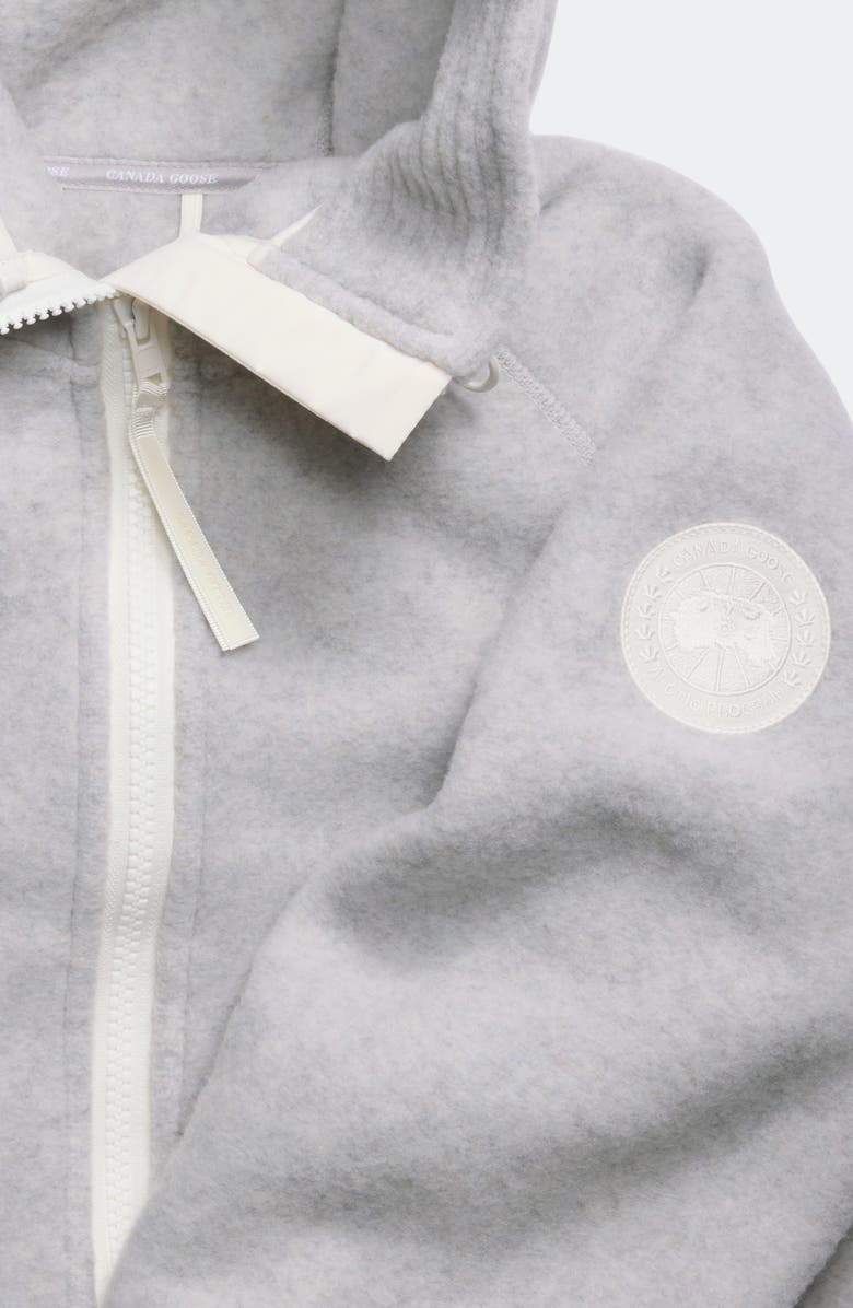 Canada Goose Chilliwack Kind Fleece Bomber, Alternate, color, Sliverbirch Heather