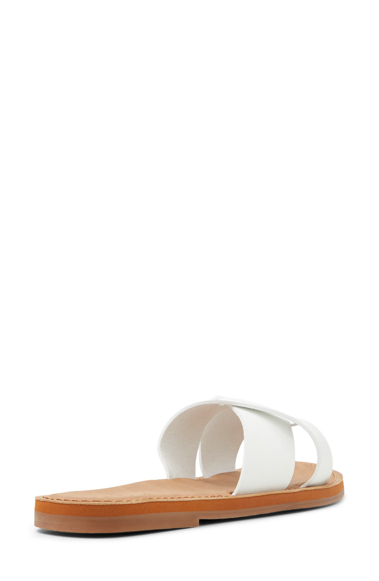 Roxy Andreya Slide Sandal, Alternate, color, White