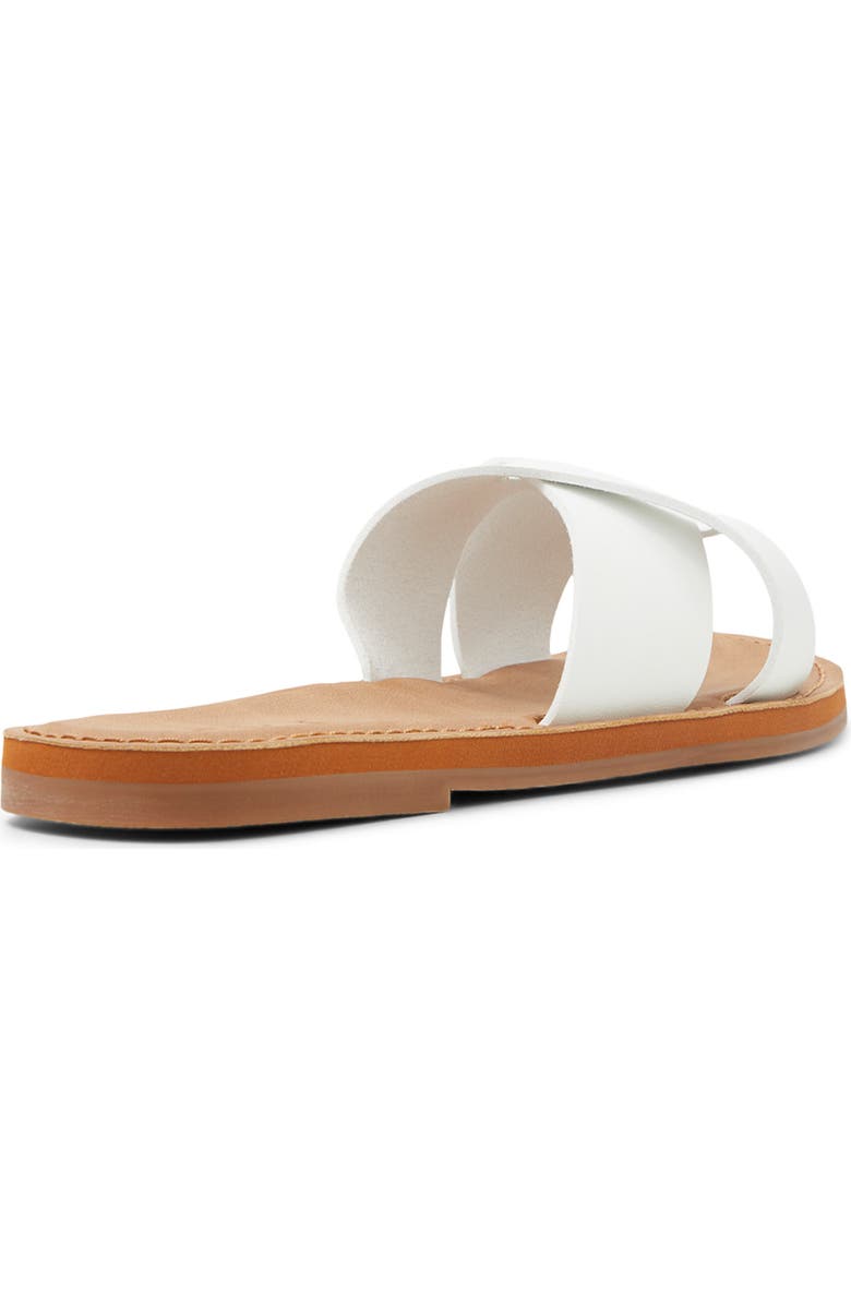 Roxy Andreya Slide Sandal, Alternate, color, White