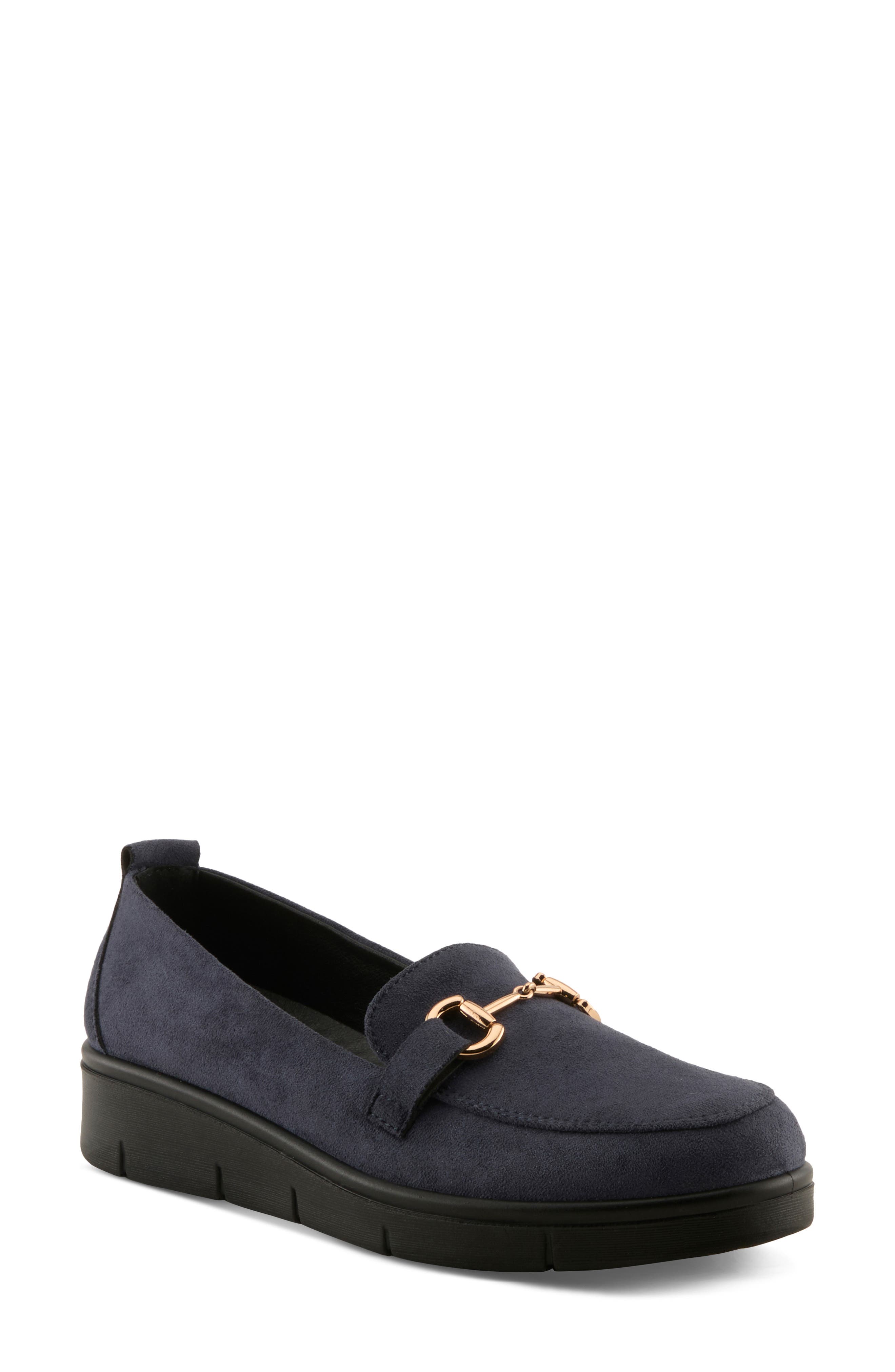 BLUE FAUX SUEDE