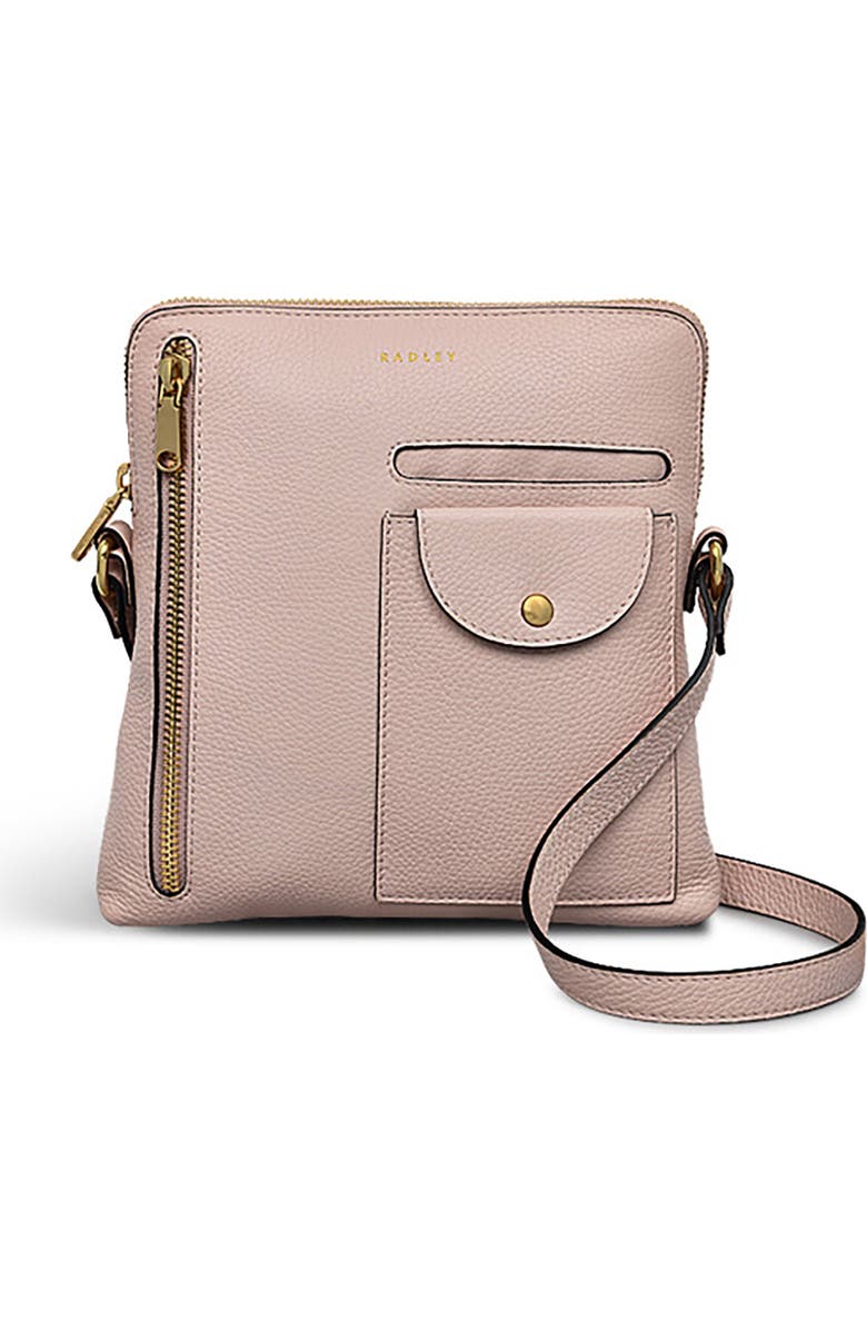 Radley Ridge Park Small Crossbody Bag, Main, color, Clay Pink