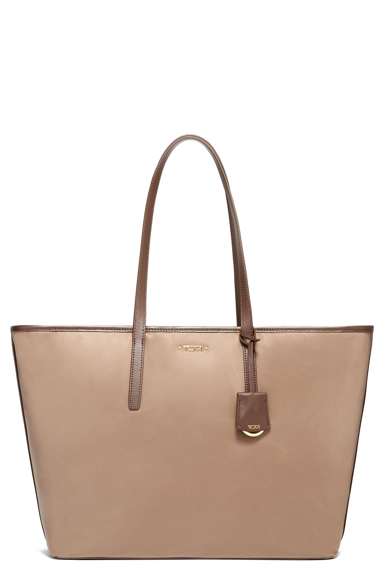 Voyageur Everyday Nylon Tote, Main, color, FOSSIL