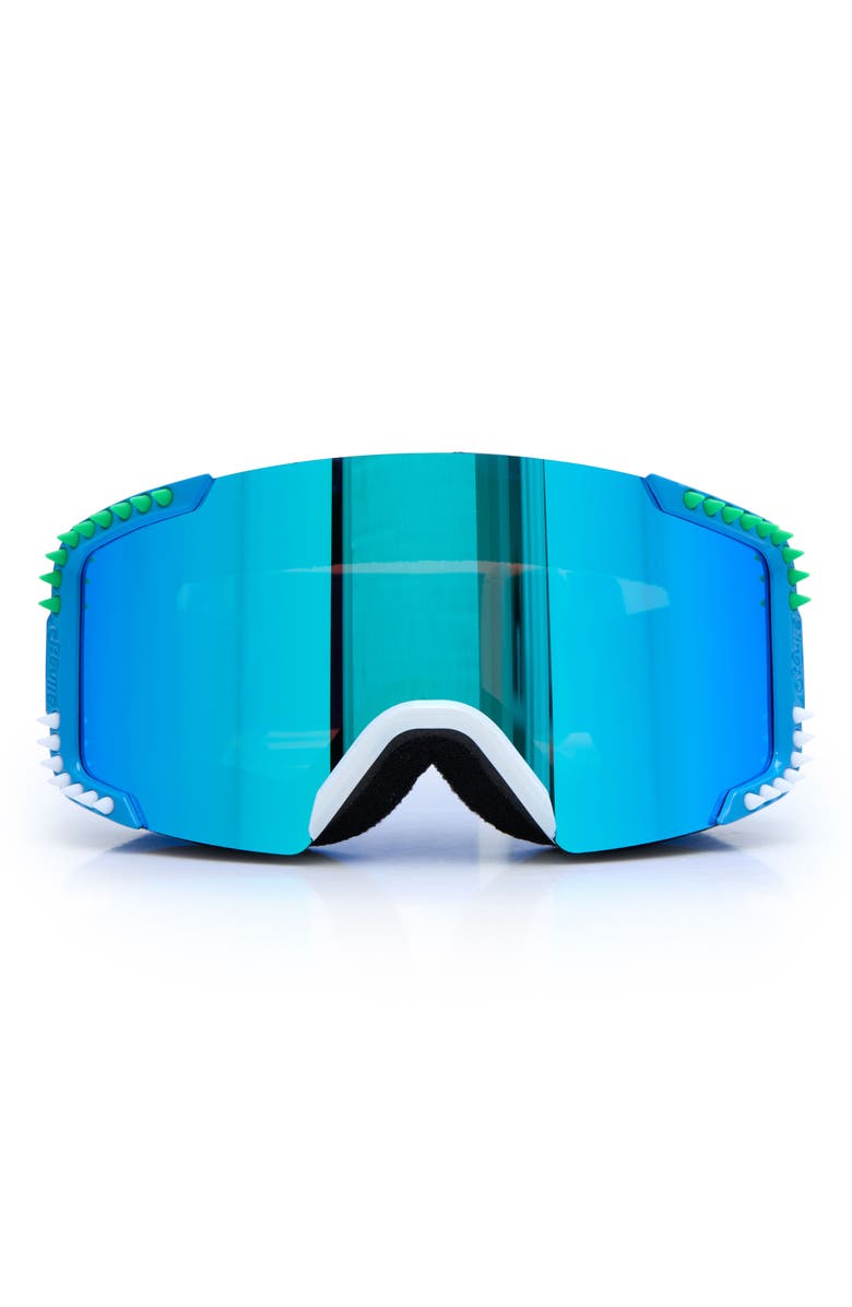 Bling2o Kids' Multi Spike Snow Goggles, Main, color, Blue