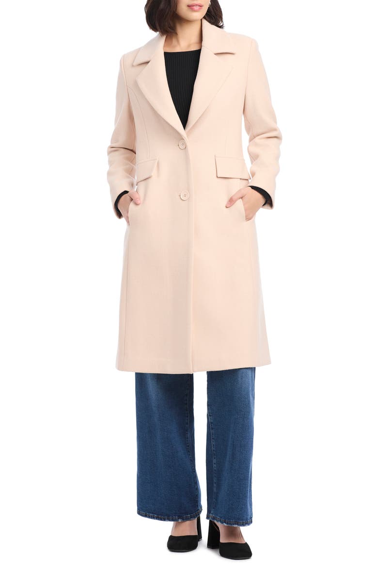 tailored coat, Alternate, color, SPARKLING CHAMPAGNE