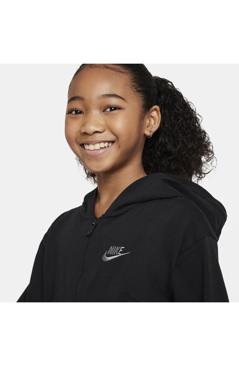 Nike Kids' Sportswear Cotton Jersey Hoodie, Alternate, color, 