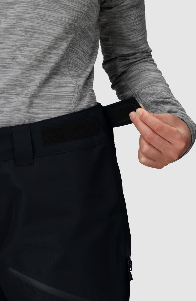 Outdoor Research Powderverse Snow Pants, Alternate, color, Black