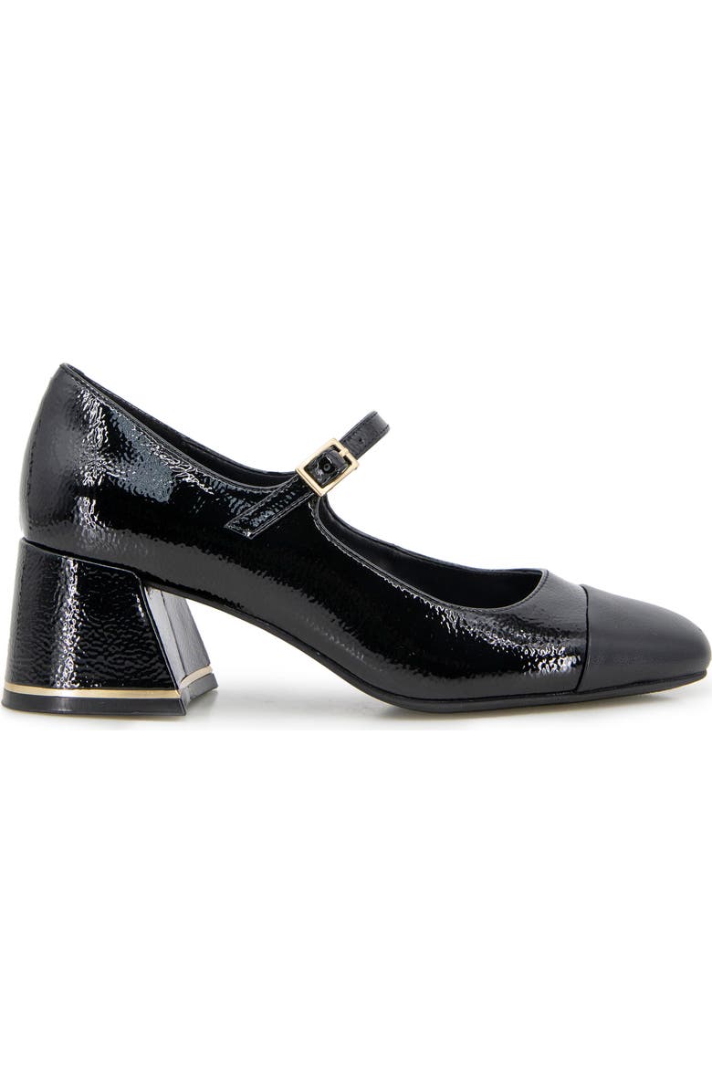 Kenneth Cole Alec Mary Jane Pump, Alternate, color, Black/ Black Patent