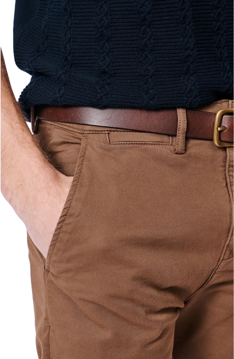 Aubin Witham Straight Leg Stretch Chino Pants, Alternate, color, Toffee