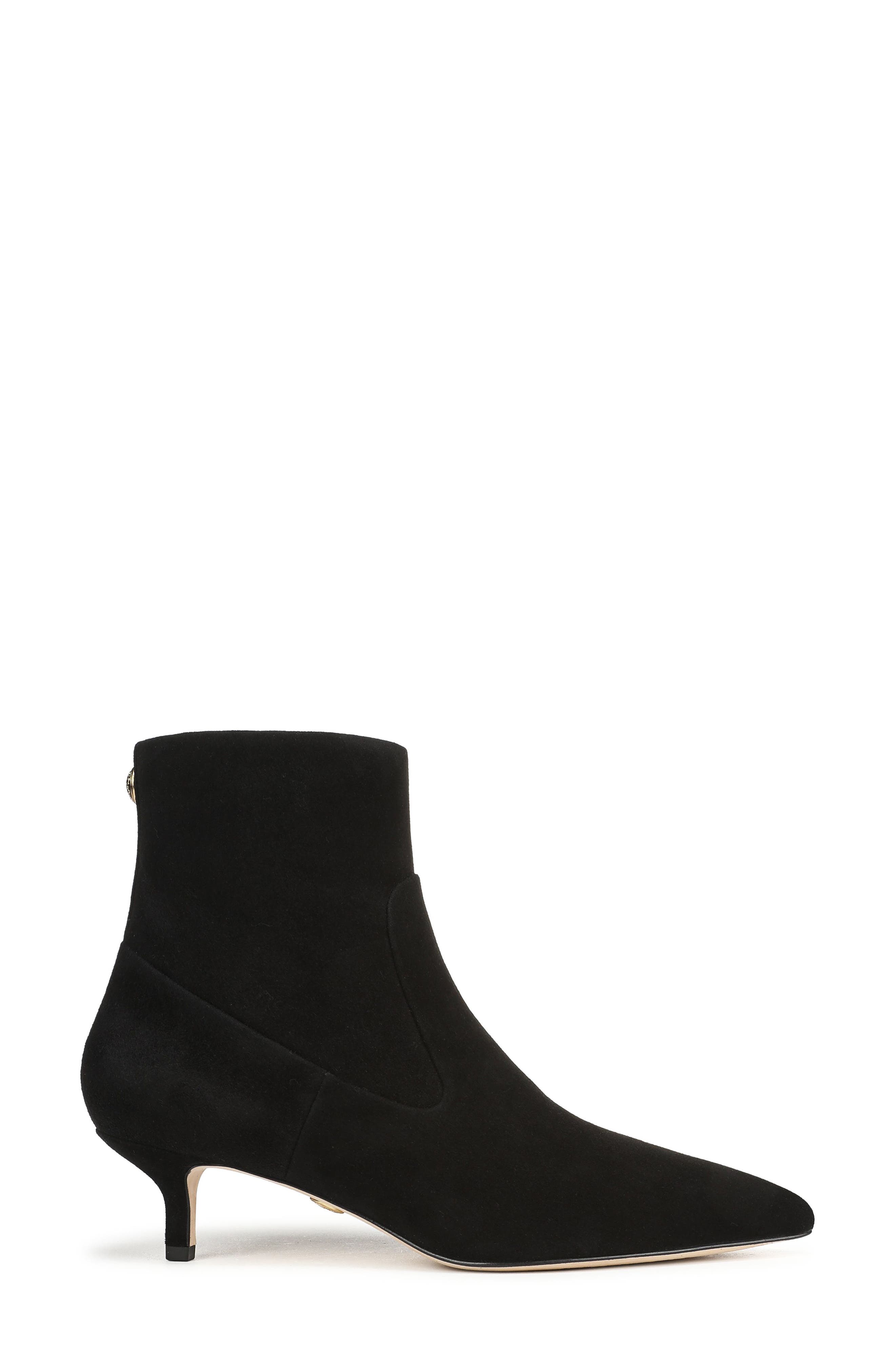 Veronica Beard Laidie Kitten Heel Bootie, Alternate, color, 