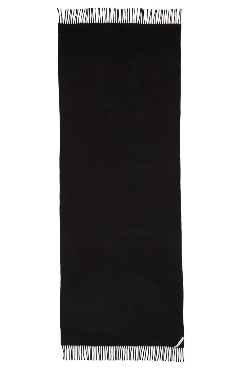 Acne Studios Canada Fringe Scarf, Main, color,