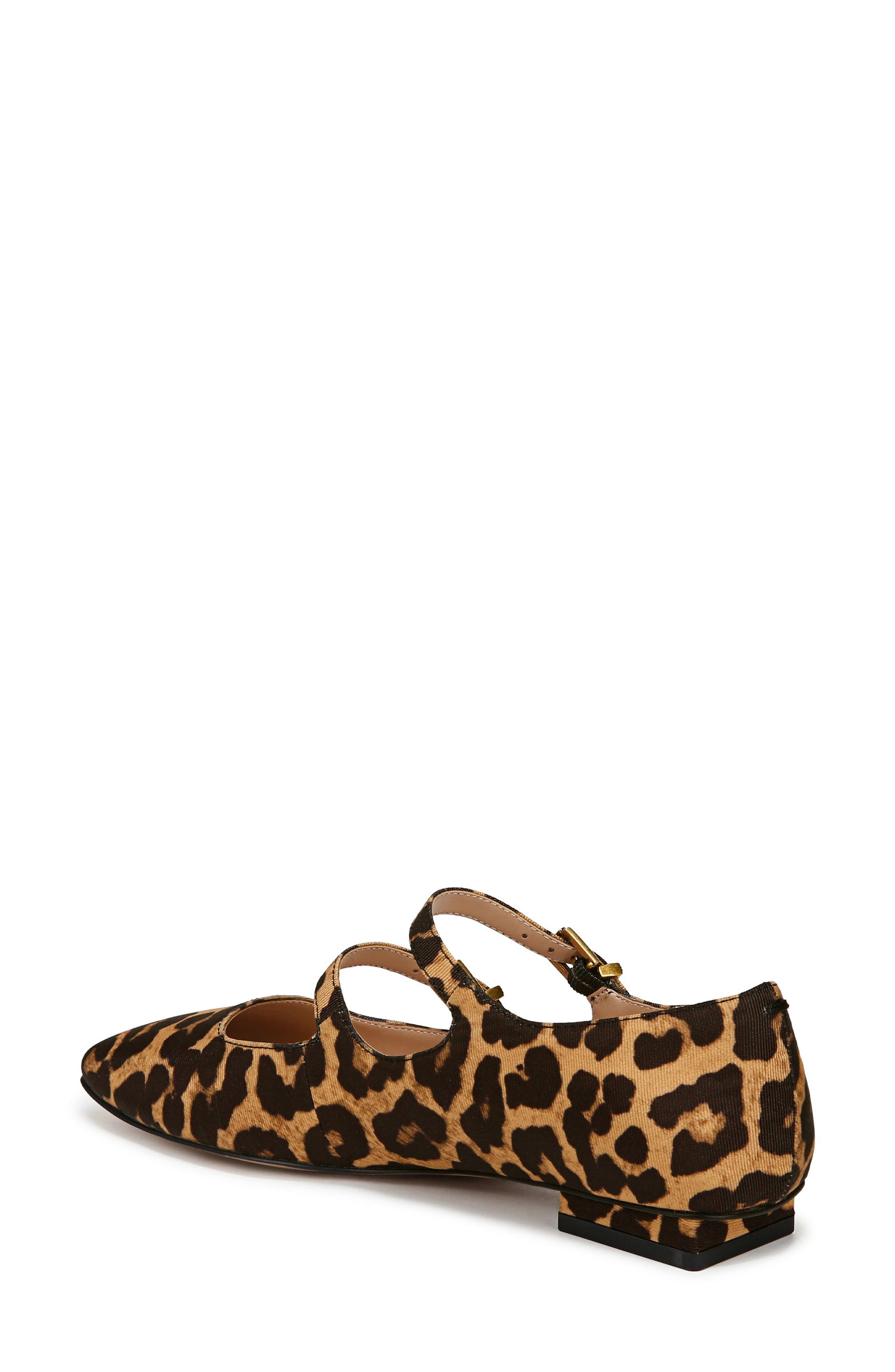Franco Sarto Tesoro Leopard Mary Jane Flat, Alternate, color, 