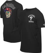 New Era Men's New Era Black Philadelphia Phillies Sugar Skulls T-Shirt