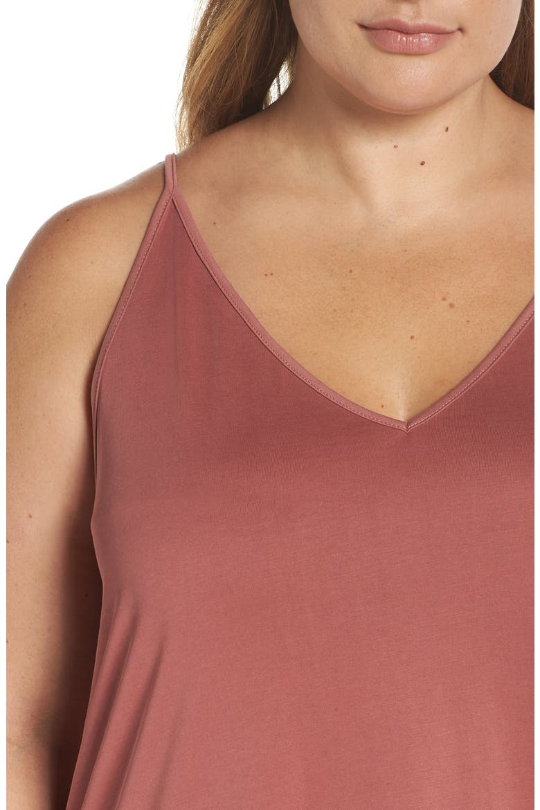 Double V Swing Camisole, Alternate, color, PINK MAUVE