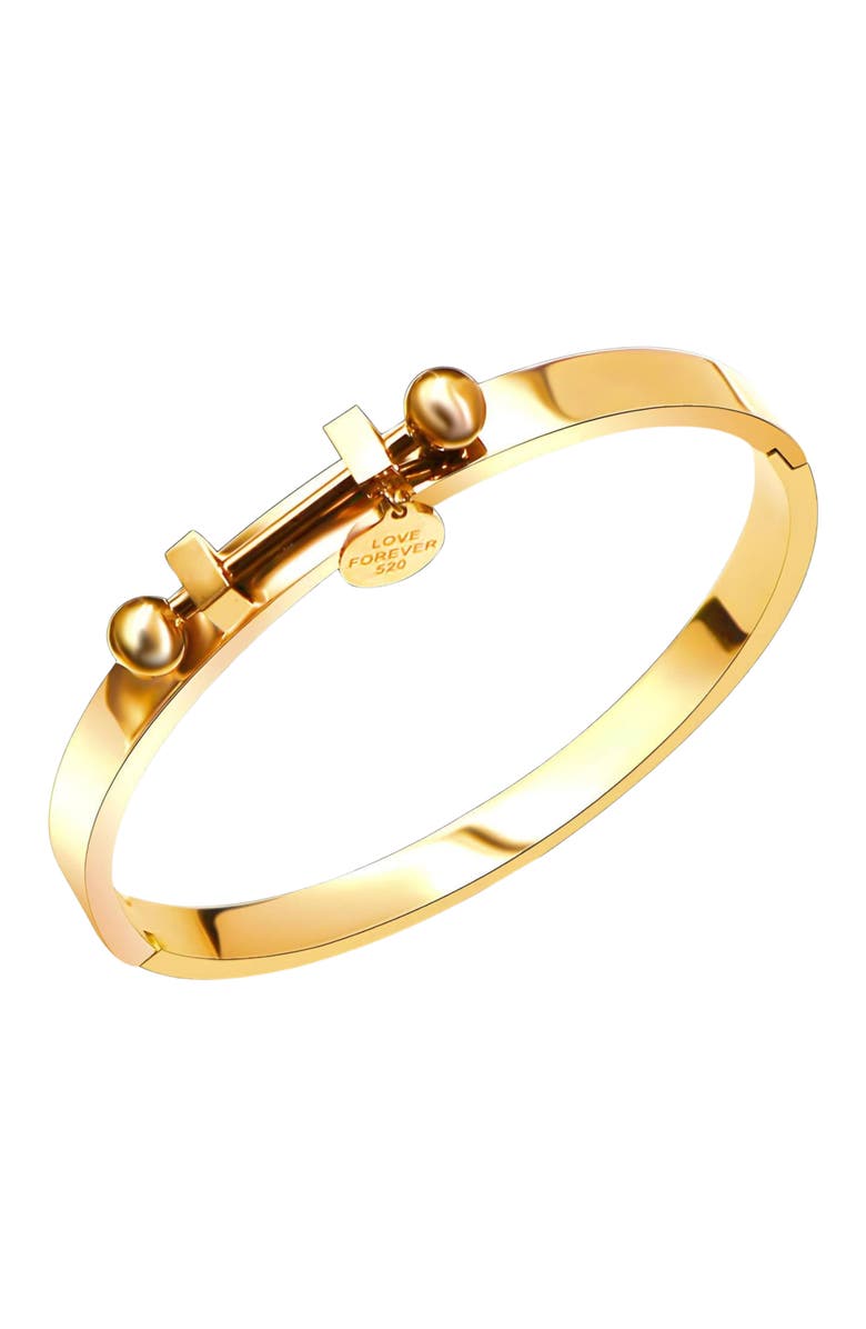 AKALIA Waterproof Love Bangle Bracelet, Main, color, 