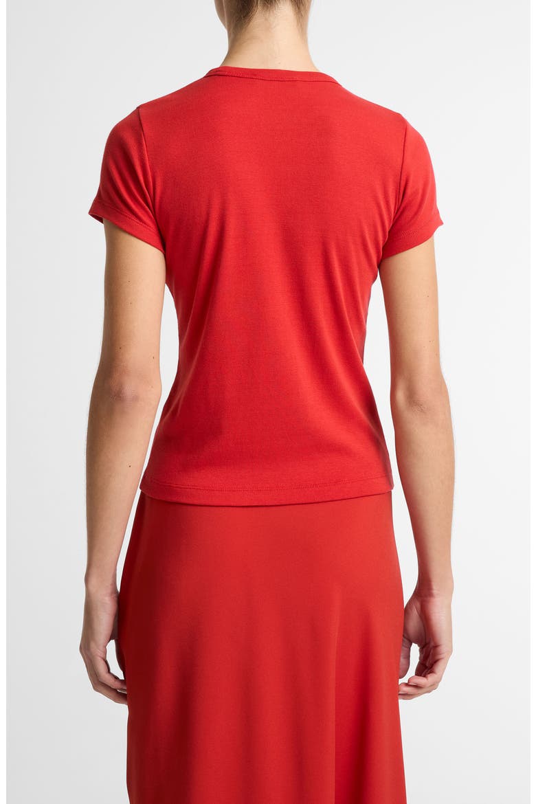 Shrunken '90s T-Shirt, Alternate, color, POPPY