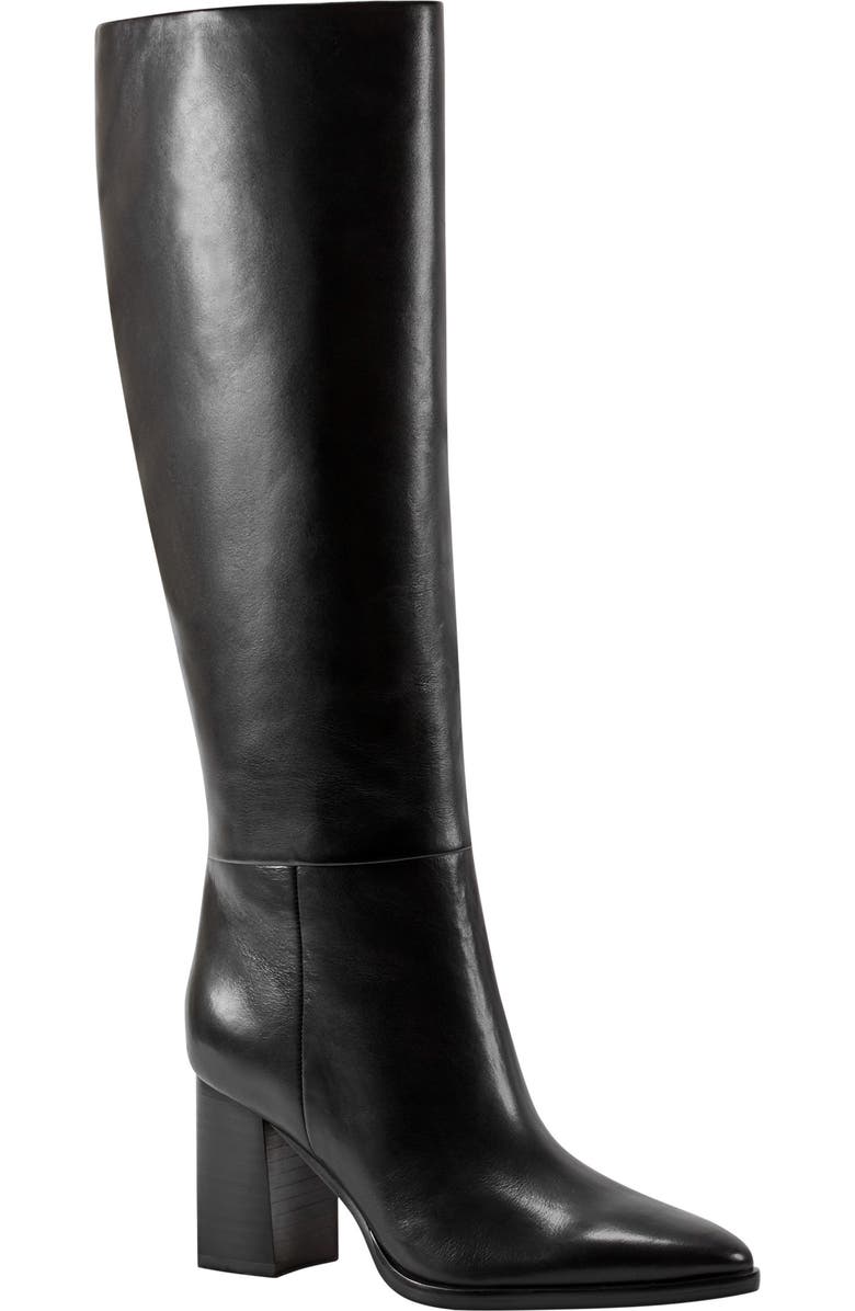 Marc Fisher LTD Perina Knee High Boot, Main, color, Black