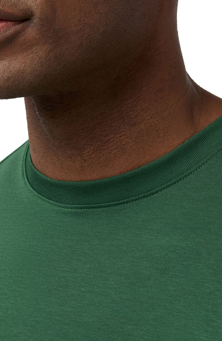 Mizzen+Main Palmer Solid Pima Cotton T-Shirt, Alternate, color, Pine