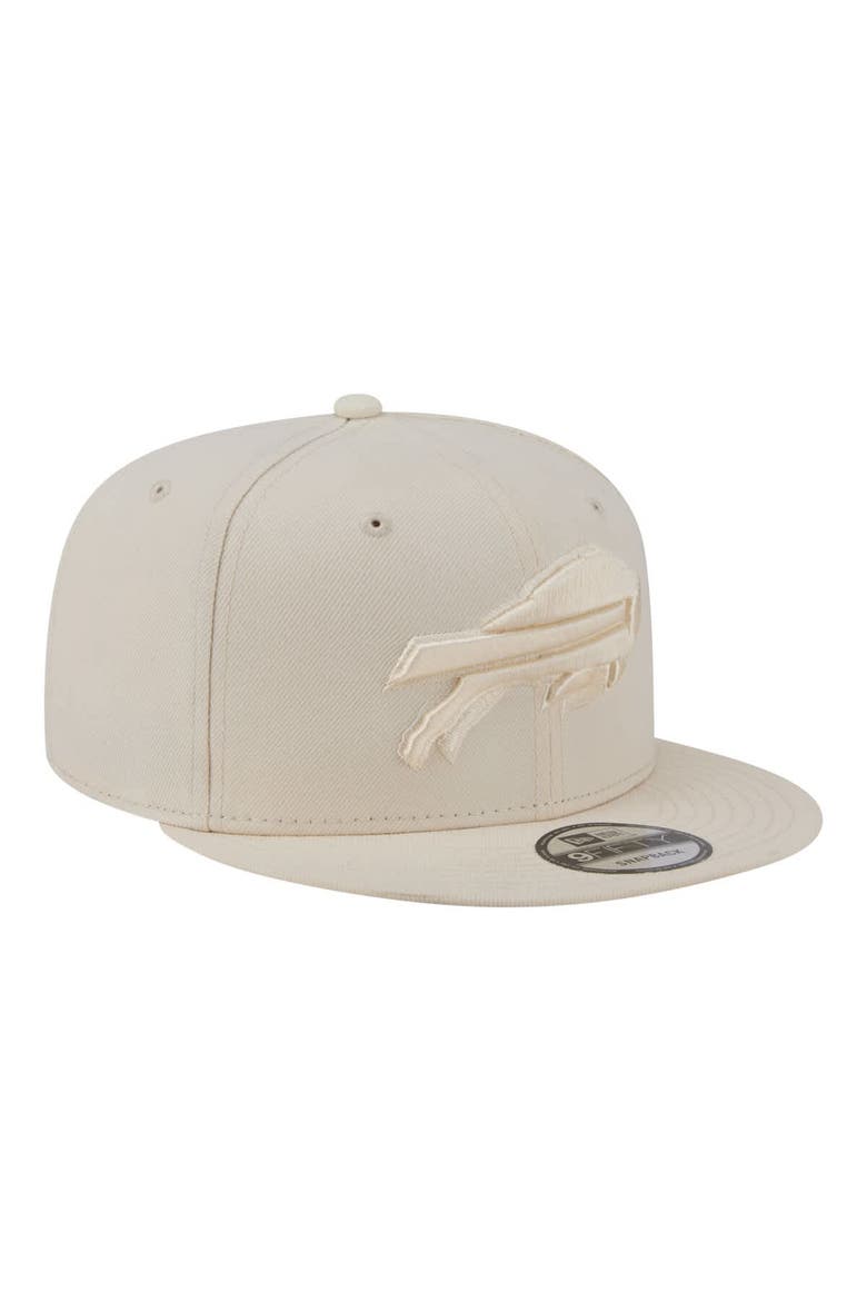 Men's New Era  Cream Buffalo Bills Colorpack 9FIFTY Snapback Hat, Alternate, color, Cream