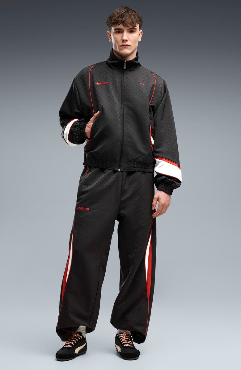 PUMA x NAHMIAS CLRT Track Pants, Alternate, color, Puma Black