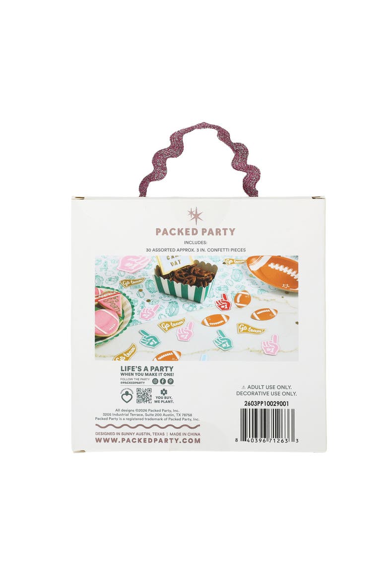 Game Day Table Scatter, Multicolor, Alternate, color, Multicolor