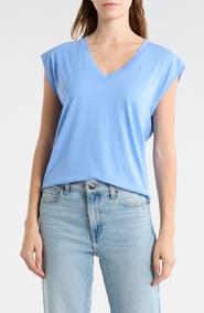 Nordstrom V-Neck Pima Cotton T-Shirt
