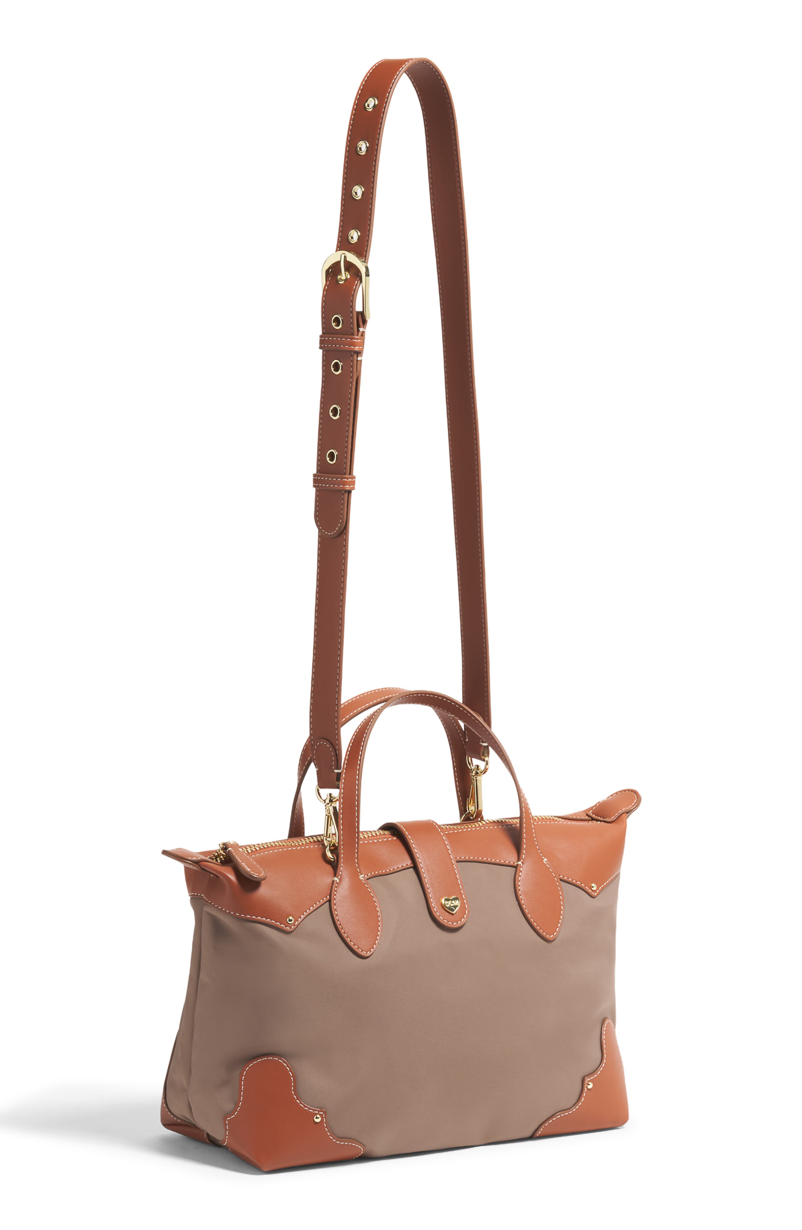 Stoney Clover Lane Pouchette Nylon Crossbody Bag, Alternate, color, Willow