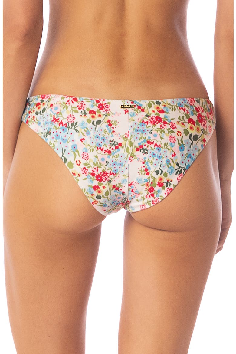Love in Bloom Iconic Hipster Bikini Bottoms, Alternate, color, OPEN WHITE