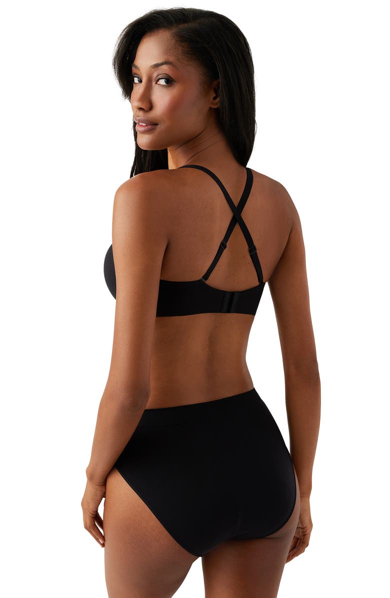 Wacoal Comfort First Strapless Underwire Bra, Alternate, color, Black