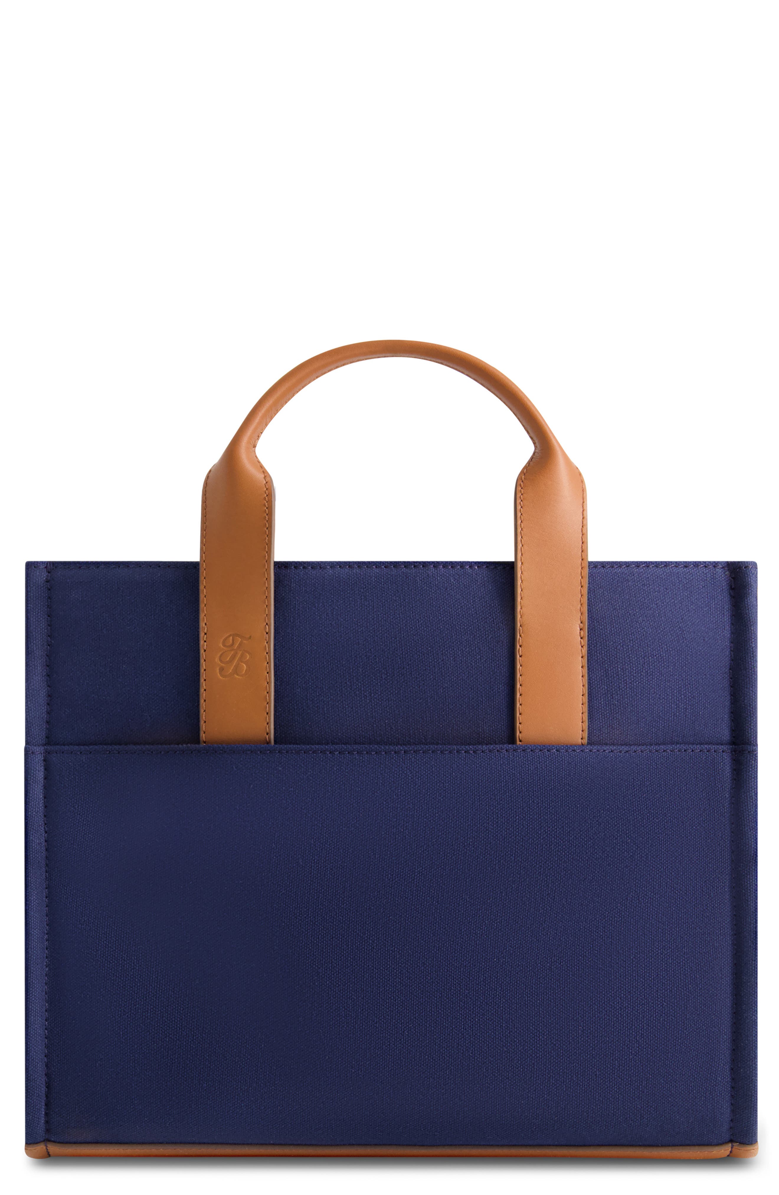 Tommy Bahama Canvas &amp; Leather Trim Tote Bag