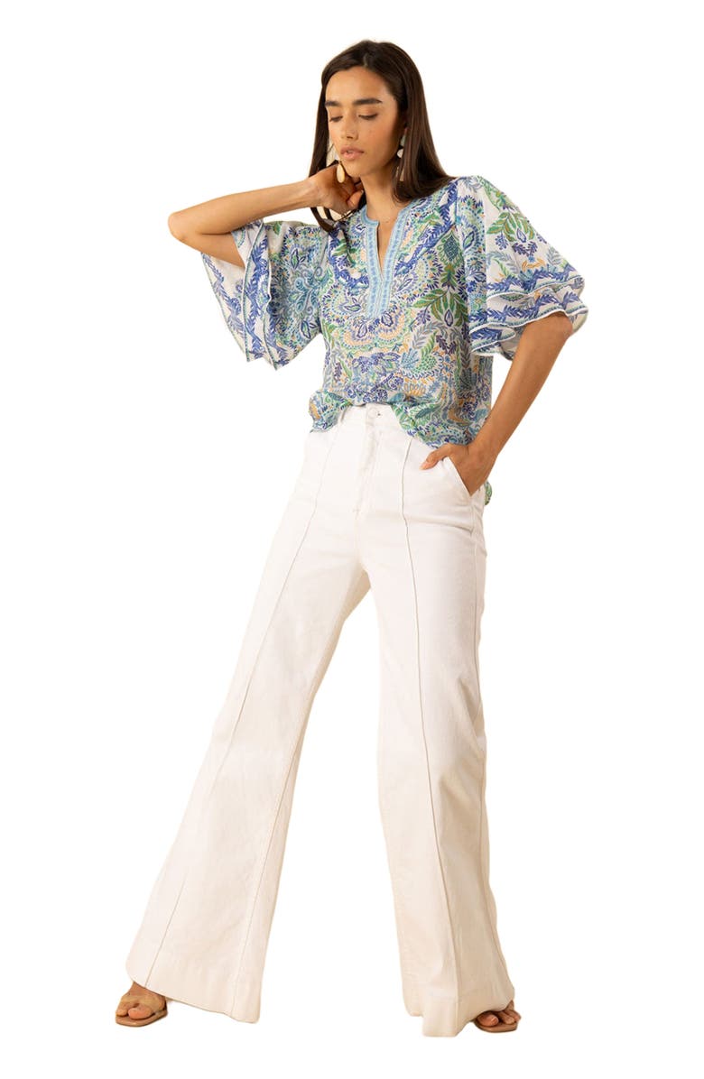 Hale Bob Braelyn Voile Top, Alternate, color, 