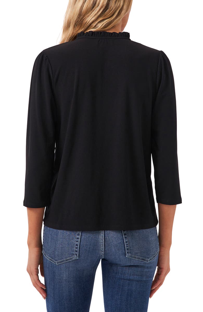 CeCe Tie Neck Knit Blouse, Alternate, color, 