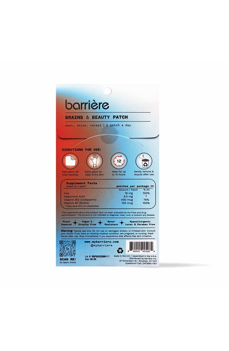 Barriere Brains and Beauty Patch 30ct Mystic Motif - Black, Alternate, color, Mystic Motif