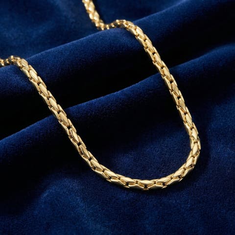14k Gold Women's 24" Chain Necklace 26 Grams 4.5mm Thick