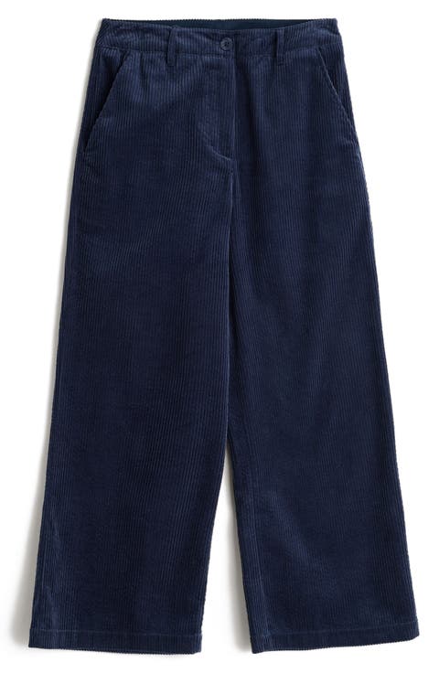 Asphodel Crop Wide Leg Corduroy Pants